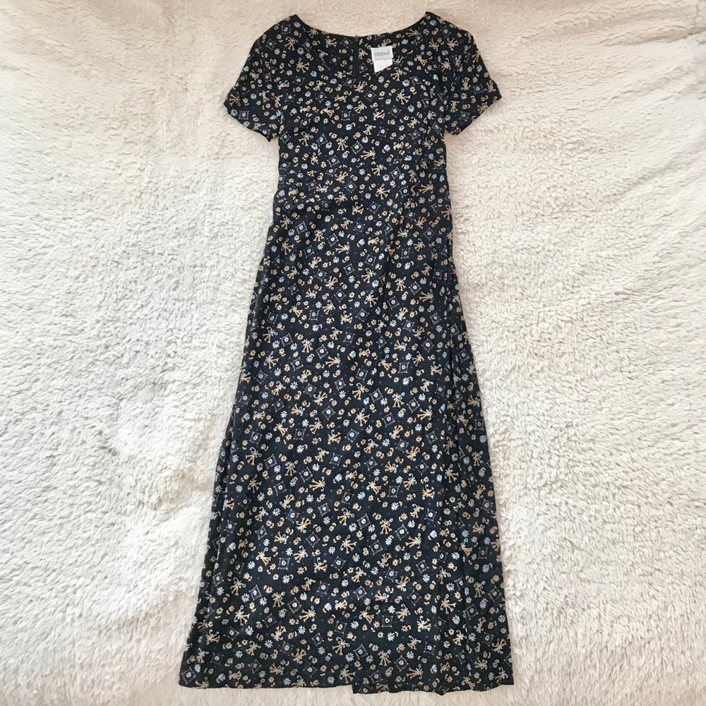Steena Floral Tie-Back Maternity Dress